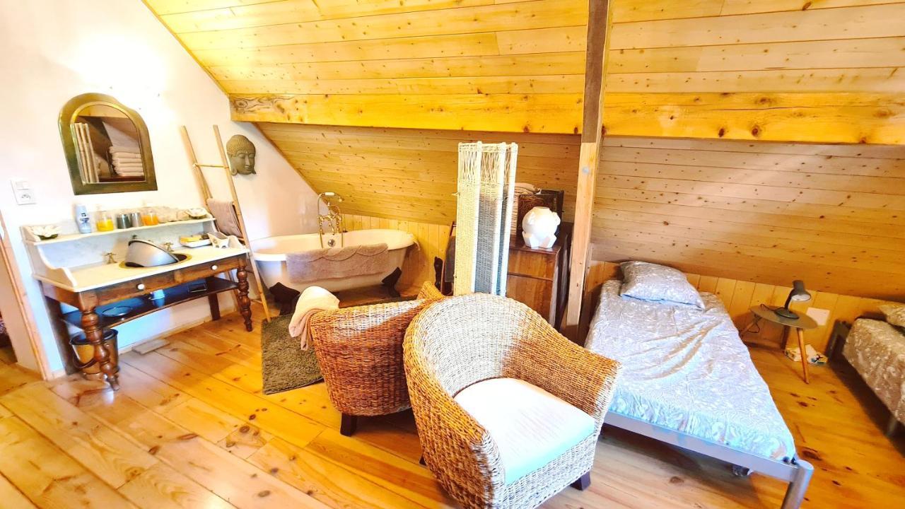 Le Doux Nid Bed & Breakfast Chanaz Dış mekan fotoğraf