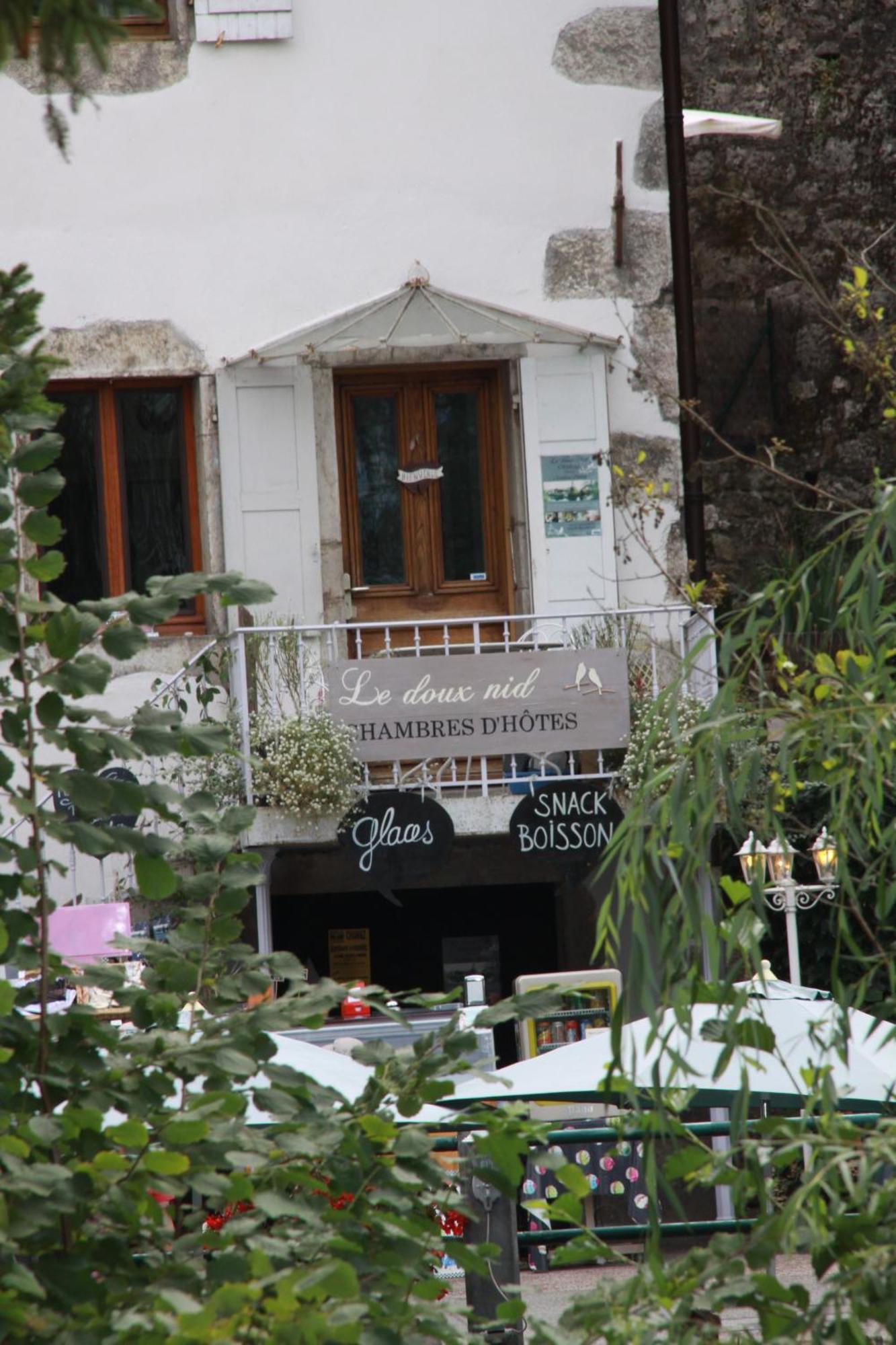 Le Doux Nid Bed & Breakfast Chanaz Dış mekan fotoğraf