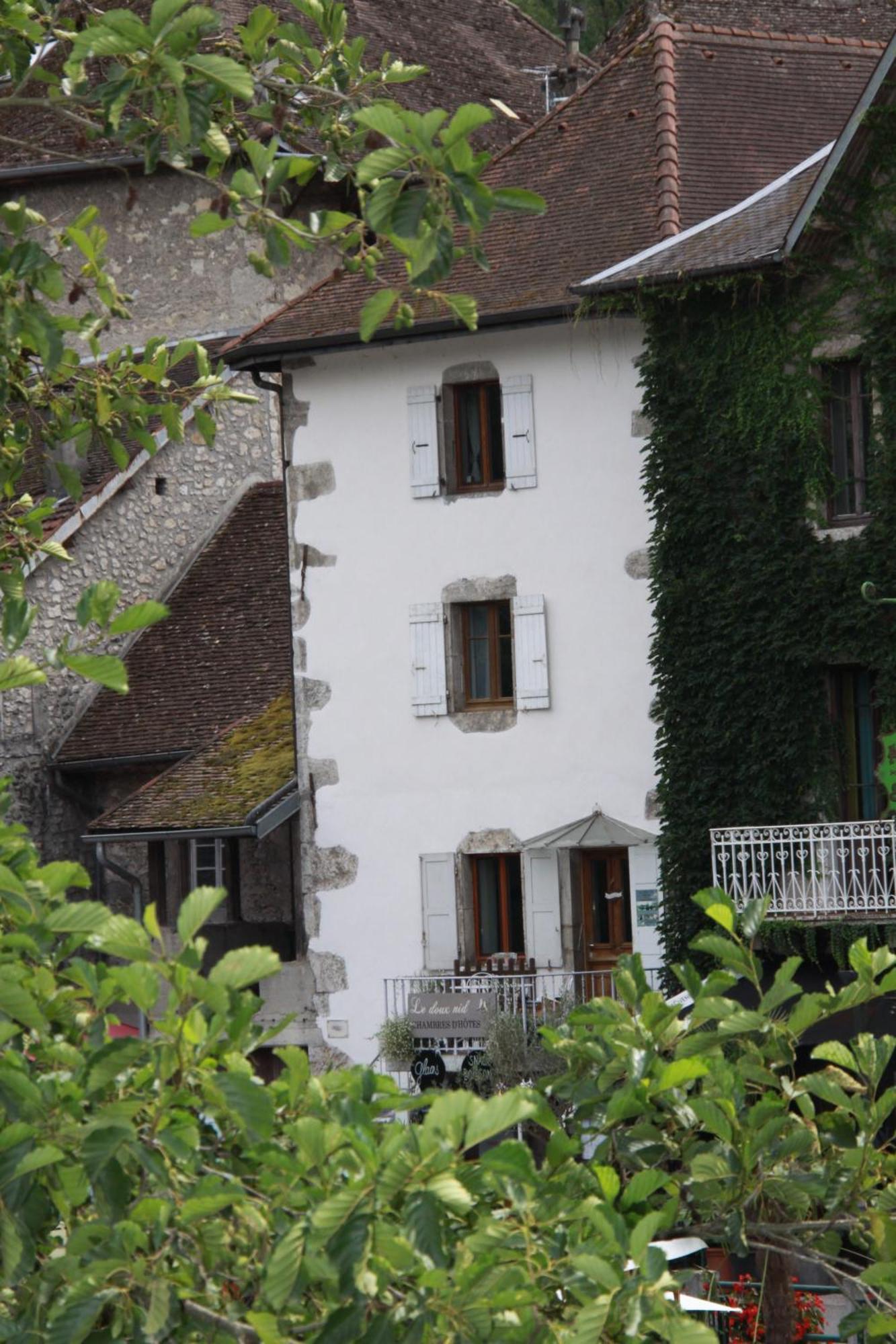 Le Doux Nid Bed & Breakfast Chanaz Dış mekan fotoğraf