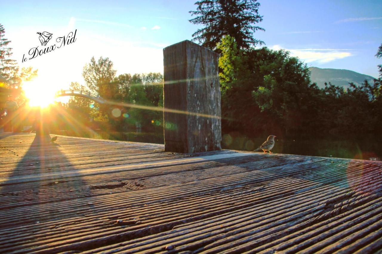 Le Doux Nid Bed & Breakfast Chanaz Dış mekan fotoğraf